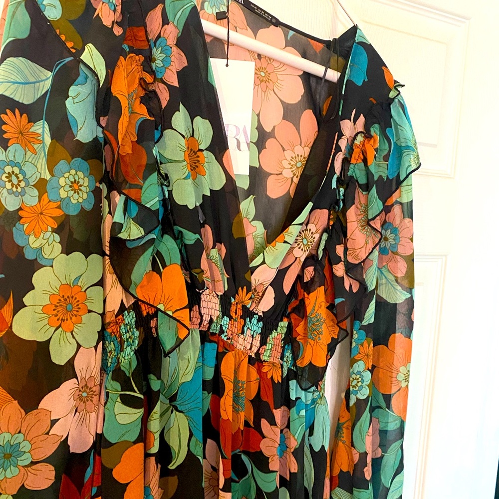 Floral maxi dress